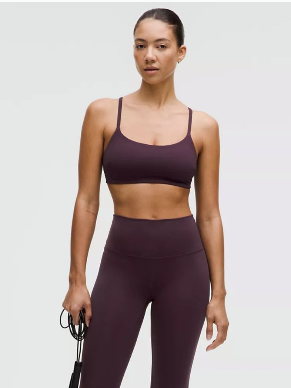 BNWT Sz 6 Lululemon Wunder Train Strappy Racer Bra *Light Support, C/D Cup
